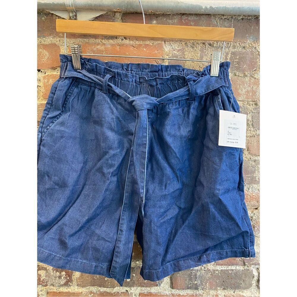 Ellen Tracy -Paperbag High Waste Shorts with Belt- Woman’s size S NWT